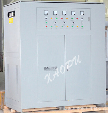SBW-F/800KVA三相全自動補償式電力大功率柱式穩壓柜